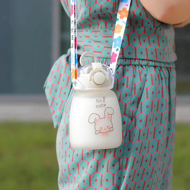 leakproof glass watter bottle