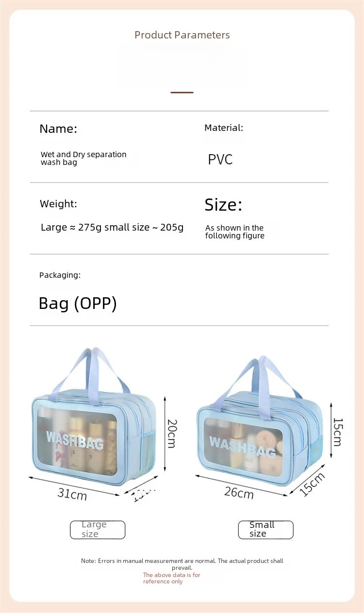 Multipurpose Travel Cosmetics Pouch