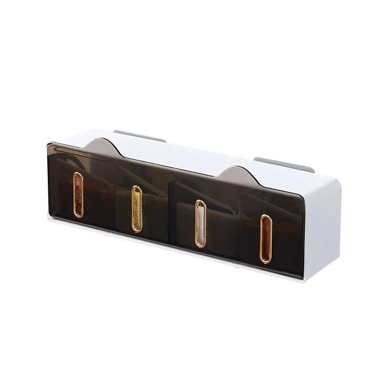 Wall Mounted Spice Seasoning Storage Holder
