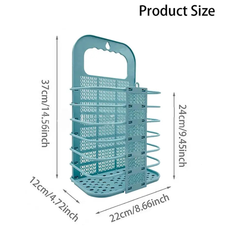 Foldable laundry basket