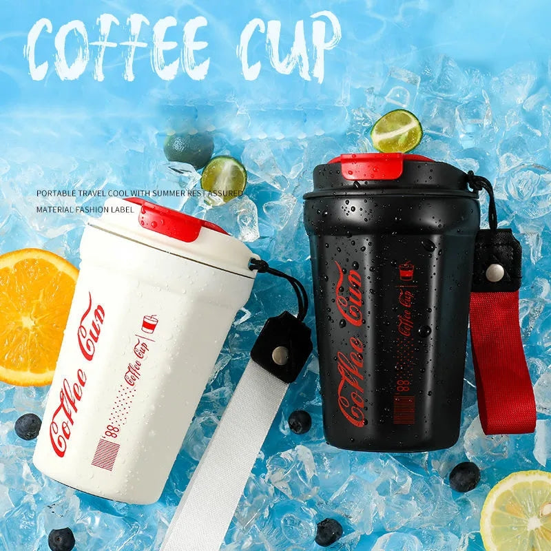 Hot and cold coffee mug