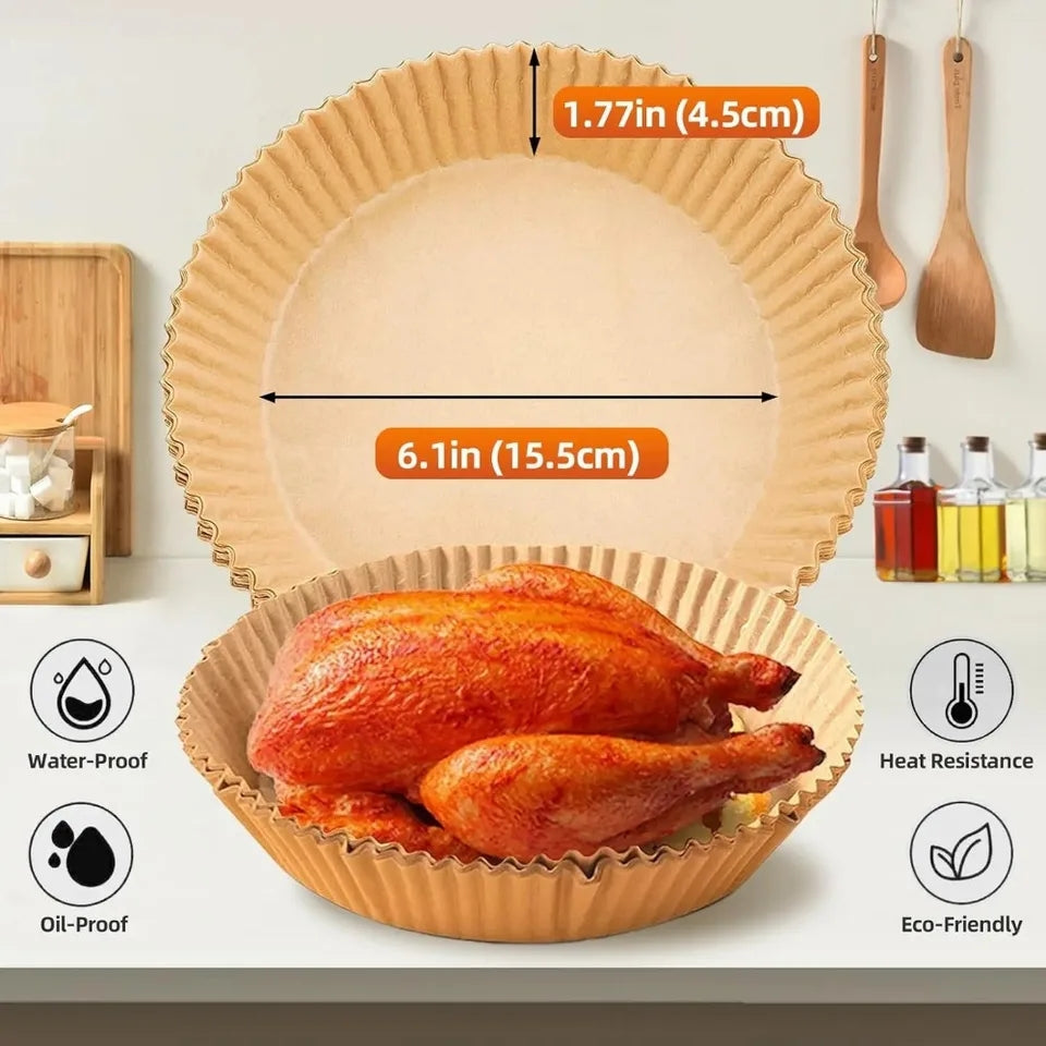 air fryer paper liner pack of 50pcs