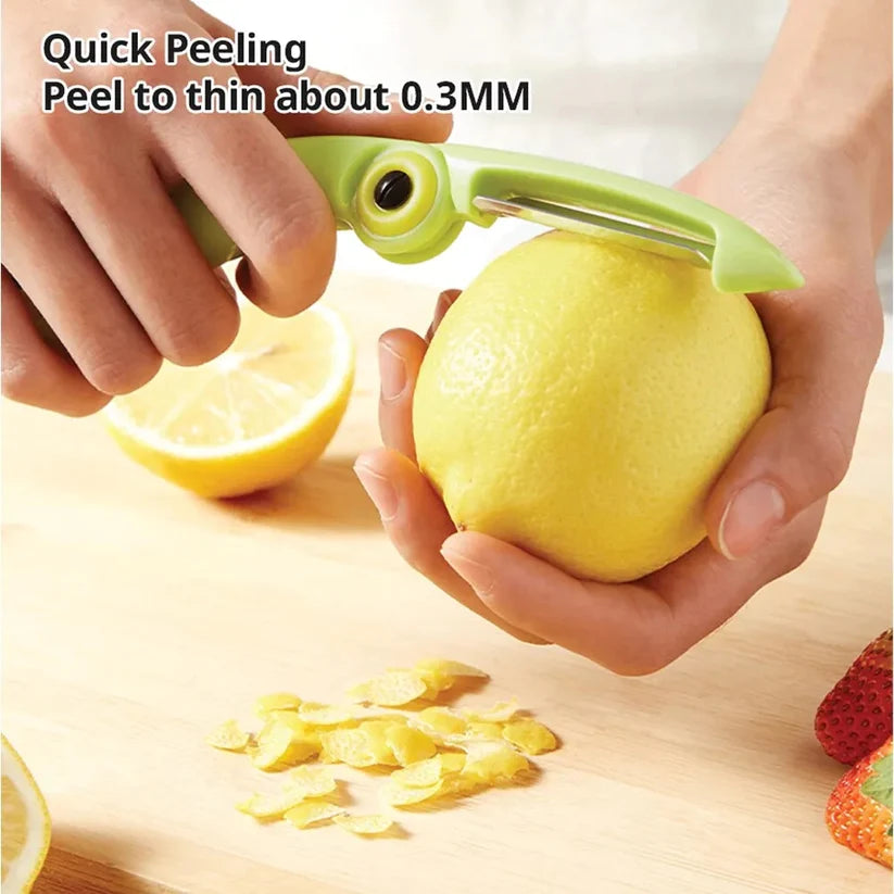 2 in 1 fruit peeling and cutting knife