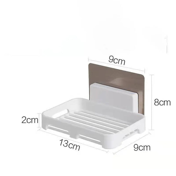 Wall mounted soap holder