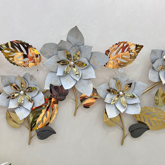 Stainless steel wall decoration motive design - 50 inches wide wall decoration