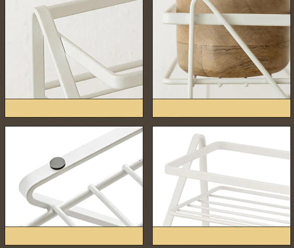 Double layer shelf rack - Two layer kitchen rack