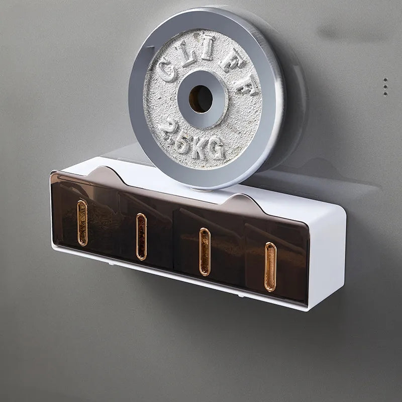 Wall Mounted Spice Seasoning Storage Holder
