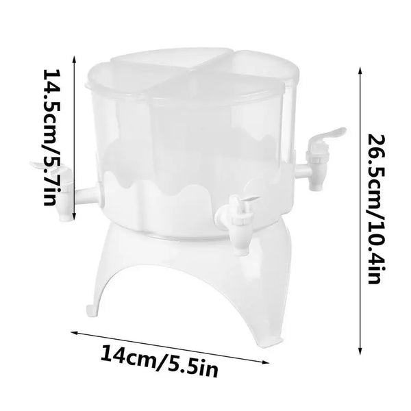 4 portion juice dispenser
