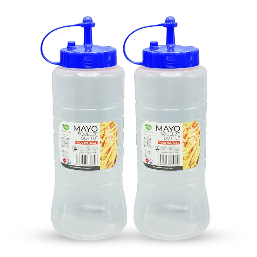 Mayo Squeeze Bottle Large - (1000ml) Blue
