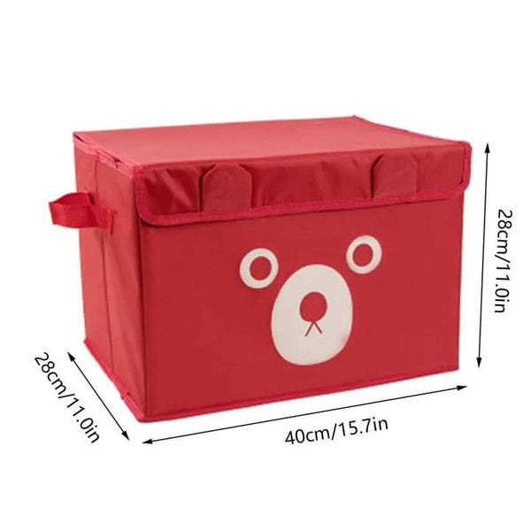 Cloth Cartoon Bear Storage Box