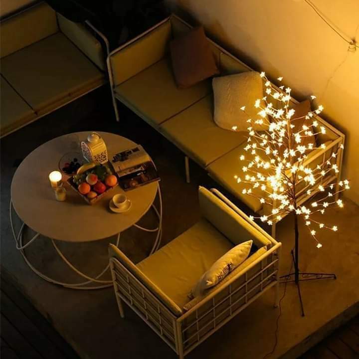 144 led cherry tree stand