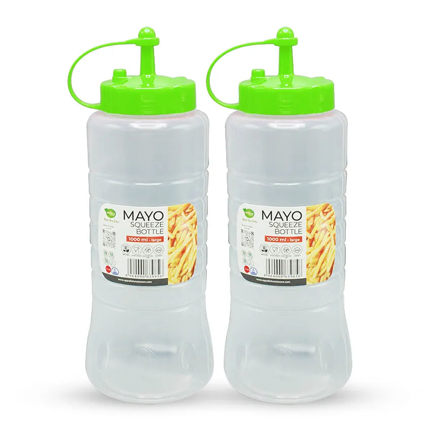 Mayo Squeeze Bottle Large - (1000ml) Green