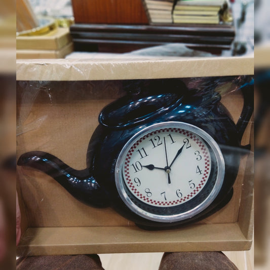 Kettle kitchen wall clock