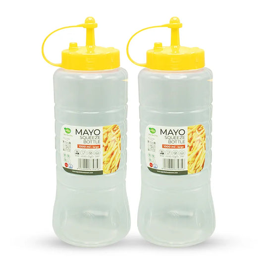 Mayo Squeeze Bottle Medium - (600ml) Yellow