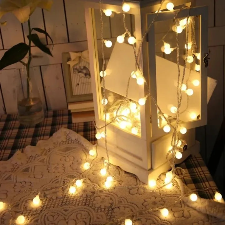 Led fairy decoration light - Battery operated star - star moon - Flower led lights
