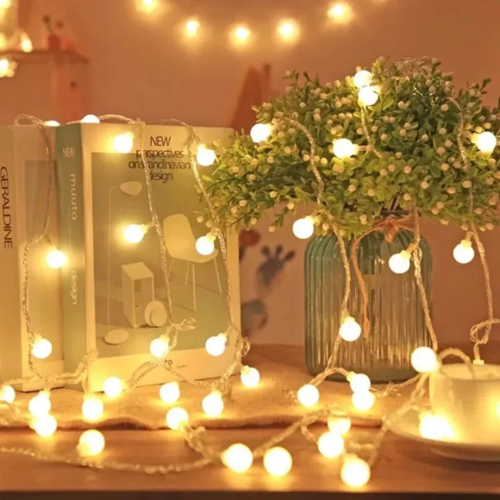 Led fairy decoration light - Battery operated star - star moon - Flower led lights