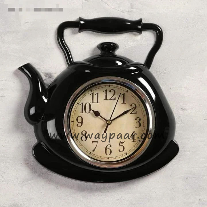 Premium Imported Italian Design Kettle Wall Clock (12-Inch)