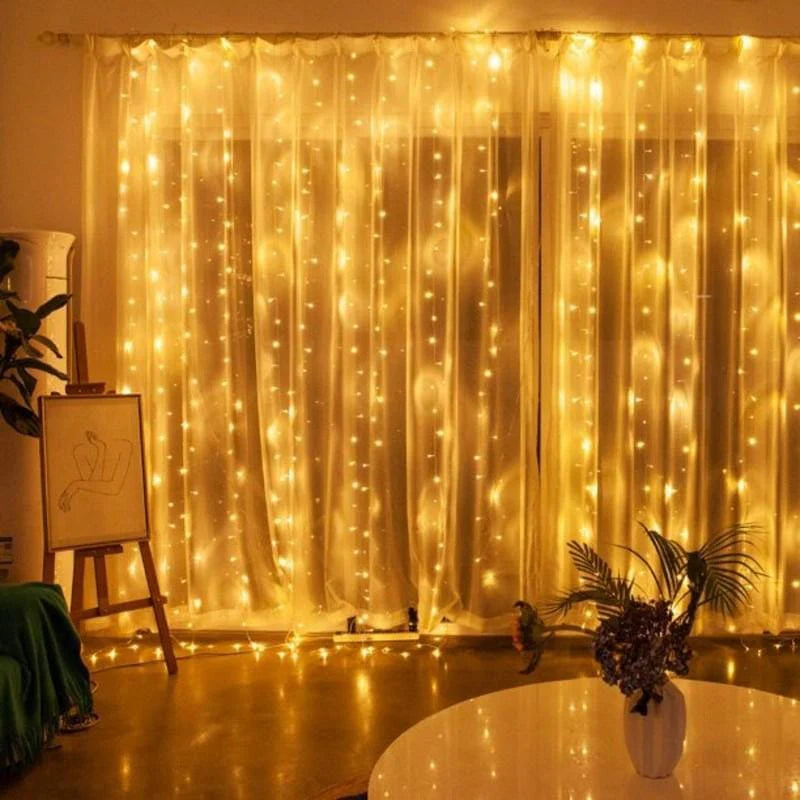 Curtain lights in different designs and style