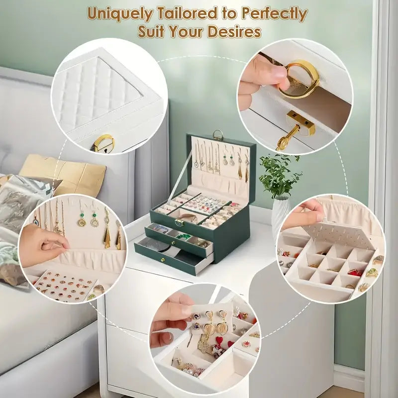 Luxury jewellery organizer with multiple variation and color