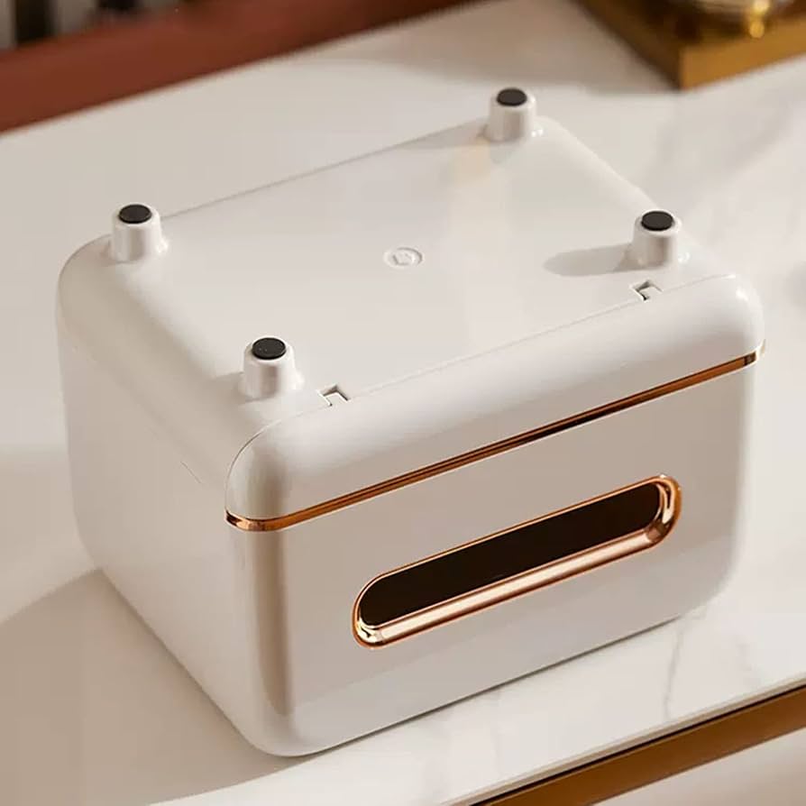Multifunctional Elegant Tissue Box With Magnetic Opening