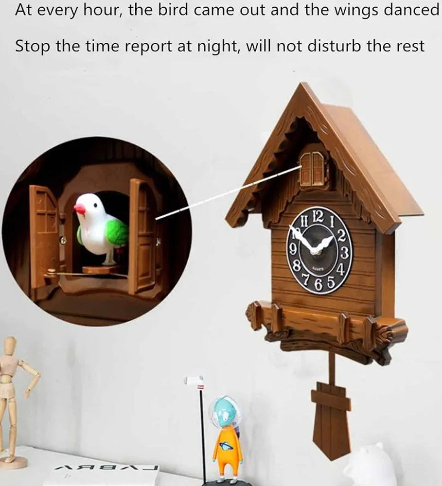 20" Premium Imported Cuckoo Clock with Moveable Bird & Alarm Function