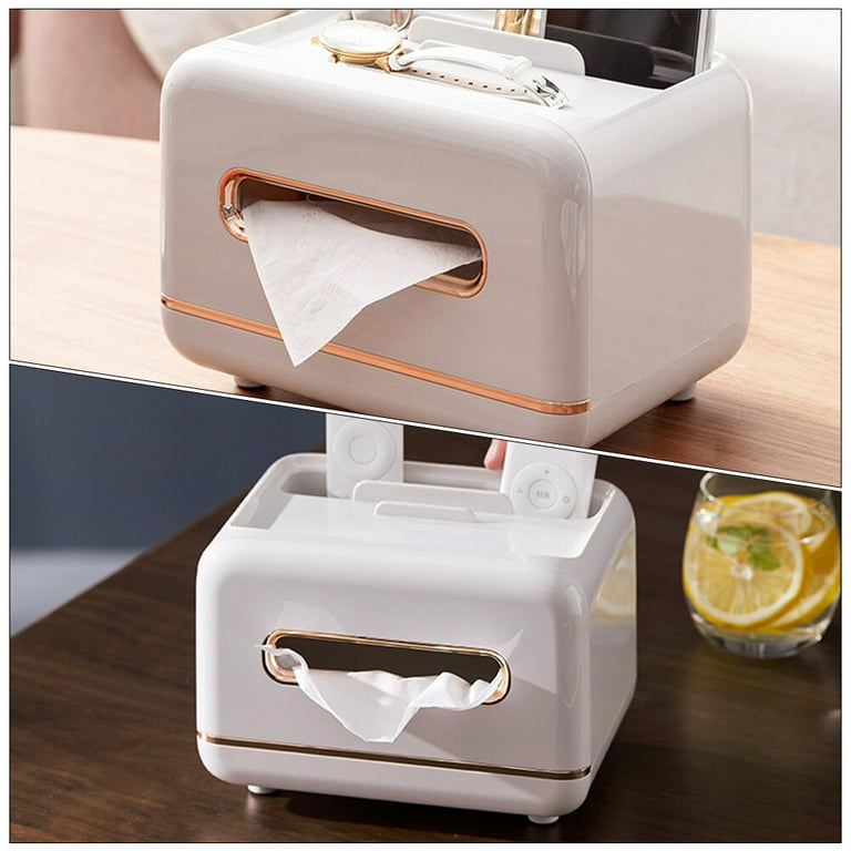 Multifunctional Elegant Tissue Box With Magnetic Opening