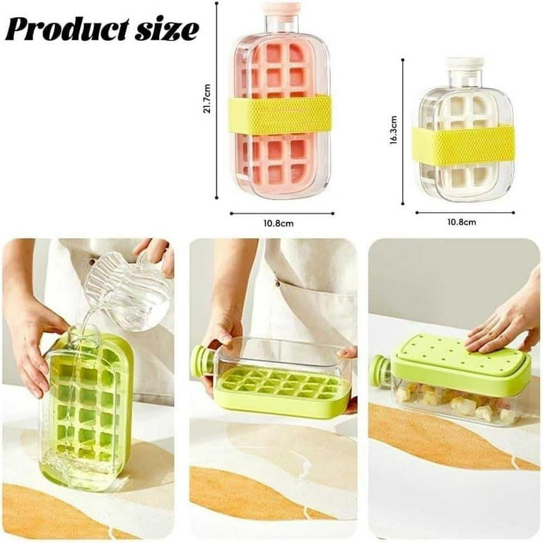 Ice Cube Tray & Water Bottle