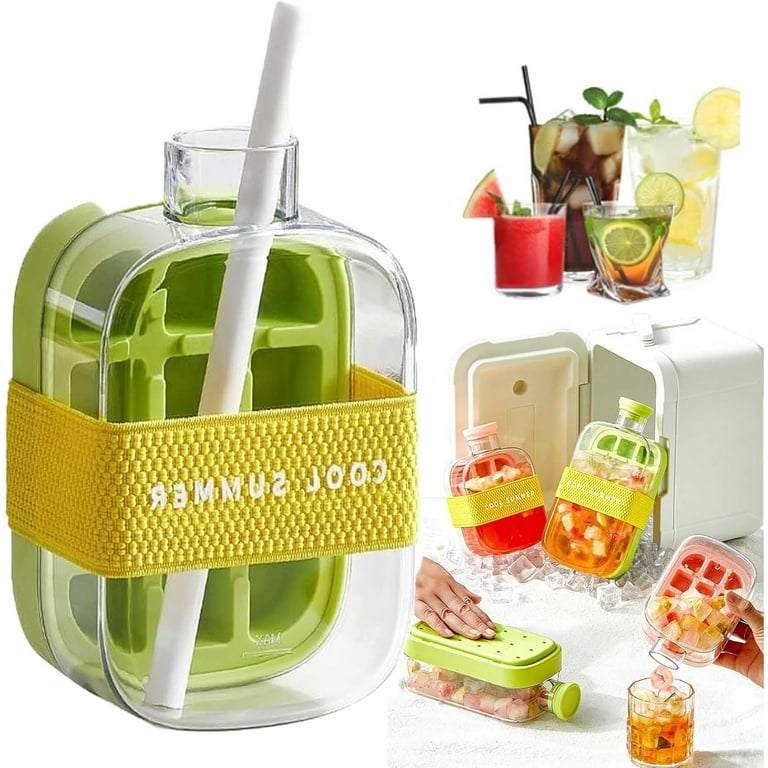 Ice Cube Tray & Water Bottle
