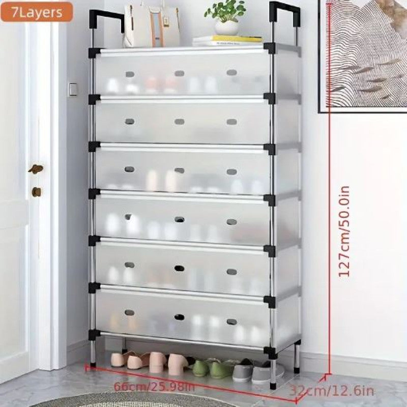 Multi Layer Dust-Proof Shoe Rack (Box Packing Premium Quality)