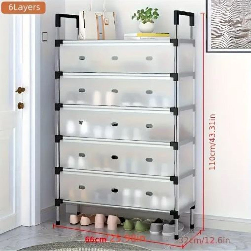 Multi Layer Dust-Proof Shoe Rack (Box Packing Premium Quality)