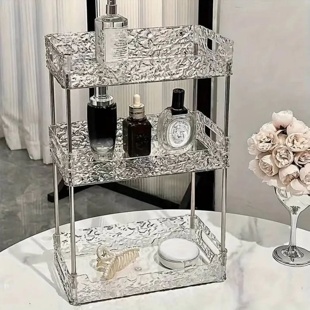 Luxury Glacier Perfume And Cosmetics Stand