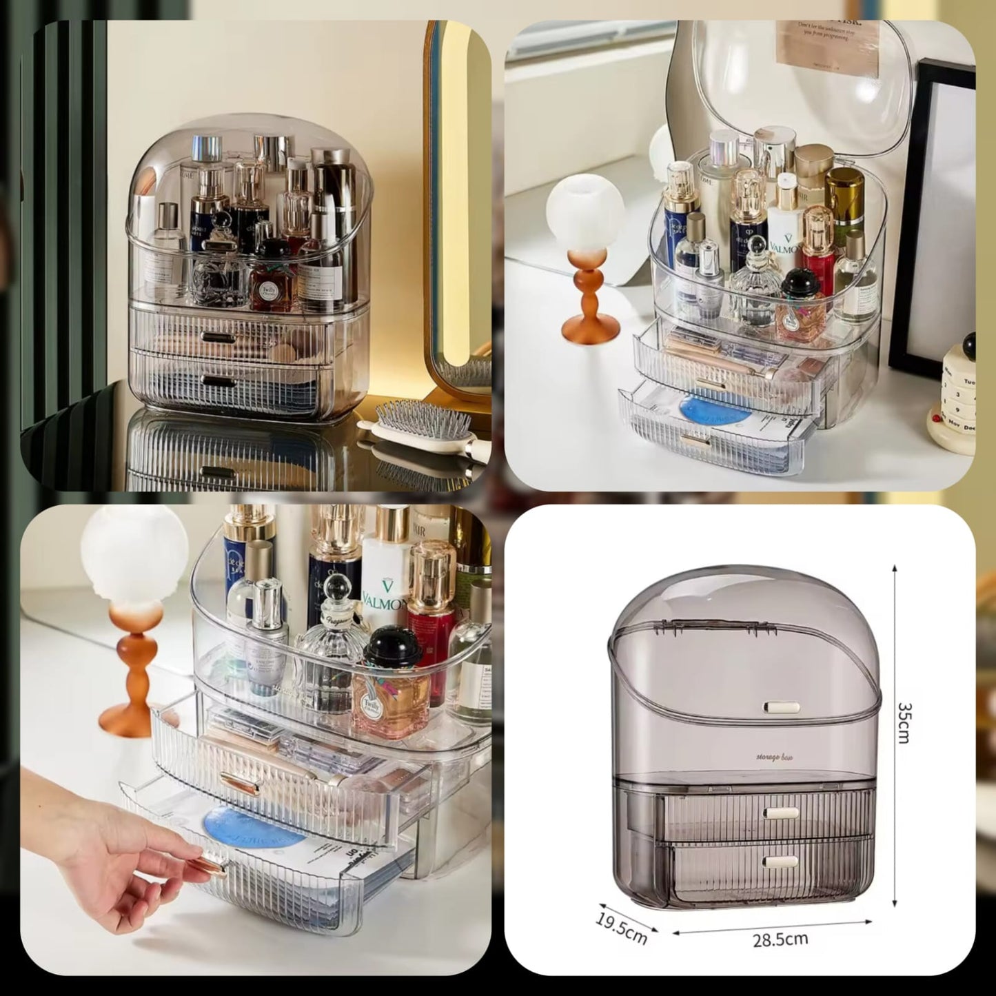 Luxury Acrylic Cosmetic Organizer Box