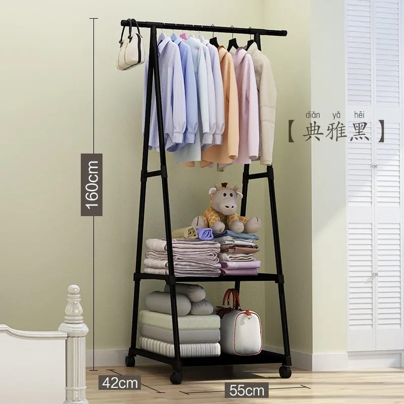 Triangle Attachable Coat Rack