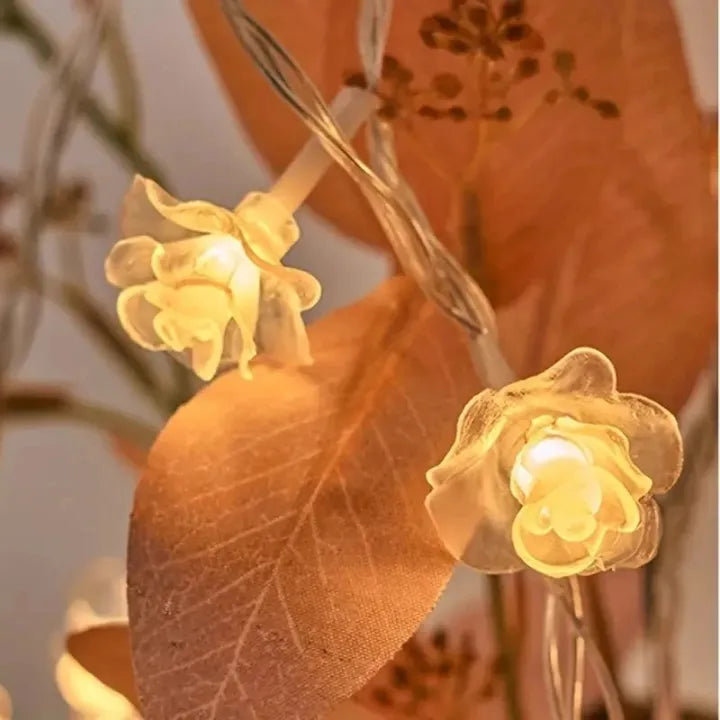 Led fairy decoration light - Battery operated star - star moon - Flower led lights