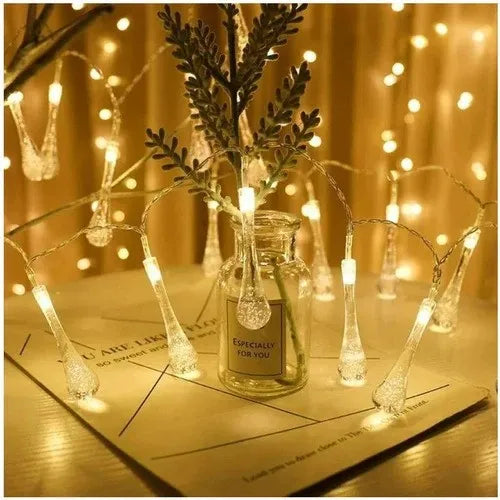 Led fairy decoration light - Battery operated star - star moon - Flower led lights
