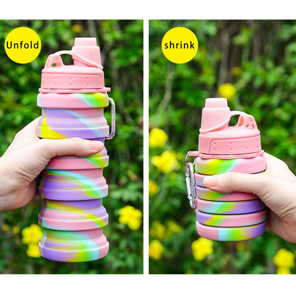 Foldable water bottle