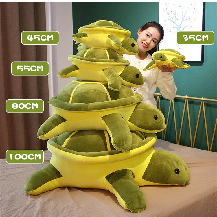 Beautiful turtle stuff toy in 3 sizes.