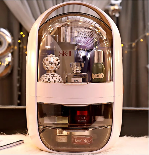 Bigbsize cosmetics organizer with drawers