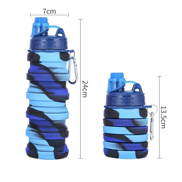 Foldable water bottle