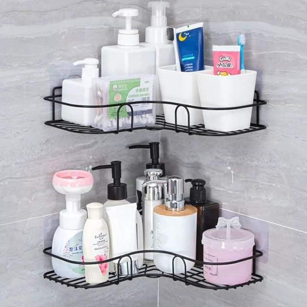Wall corner shelf for bathroom and kitchen
