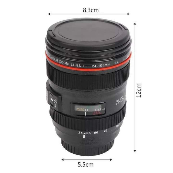 Camera lense mug