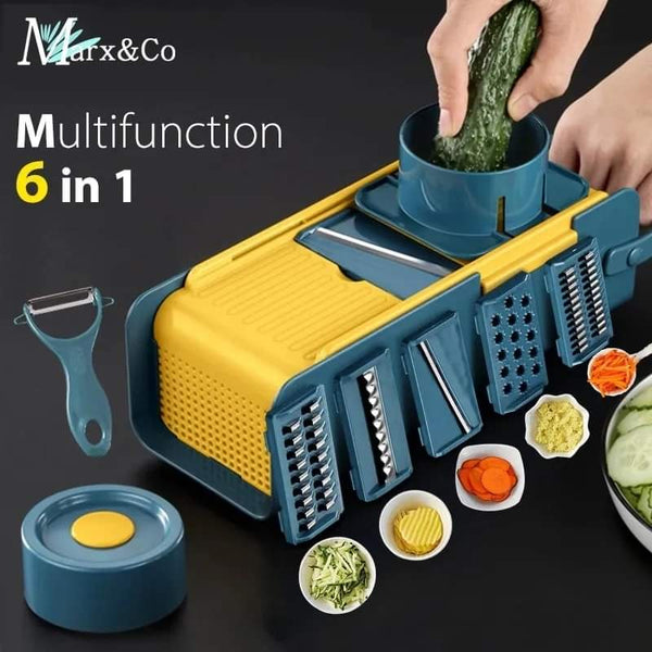 Best quality 6 in 1 vegetable cutter