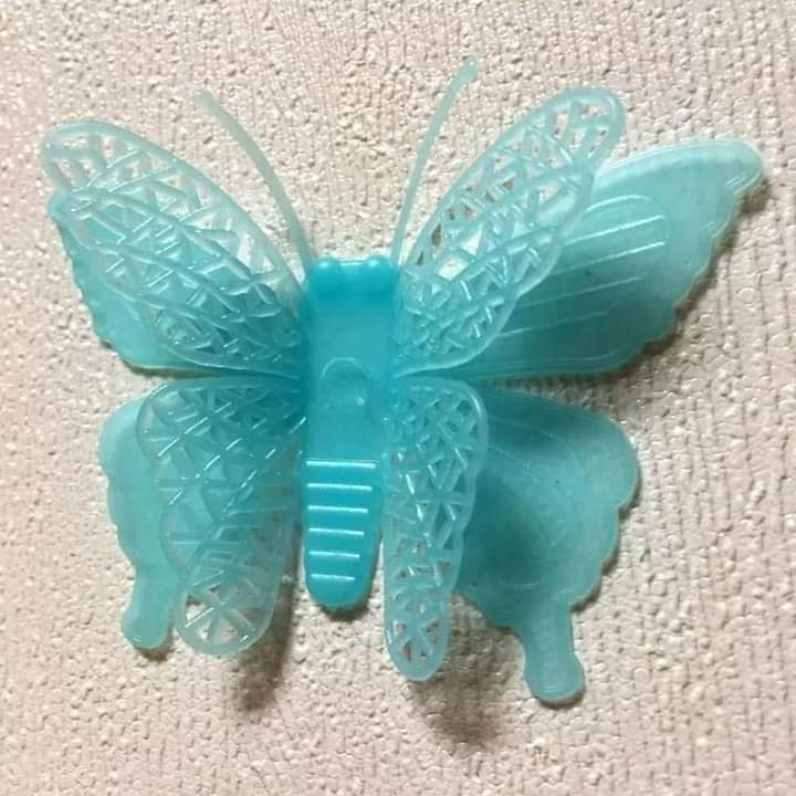 Multi color glowing butterfly