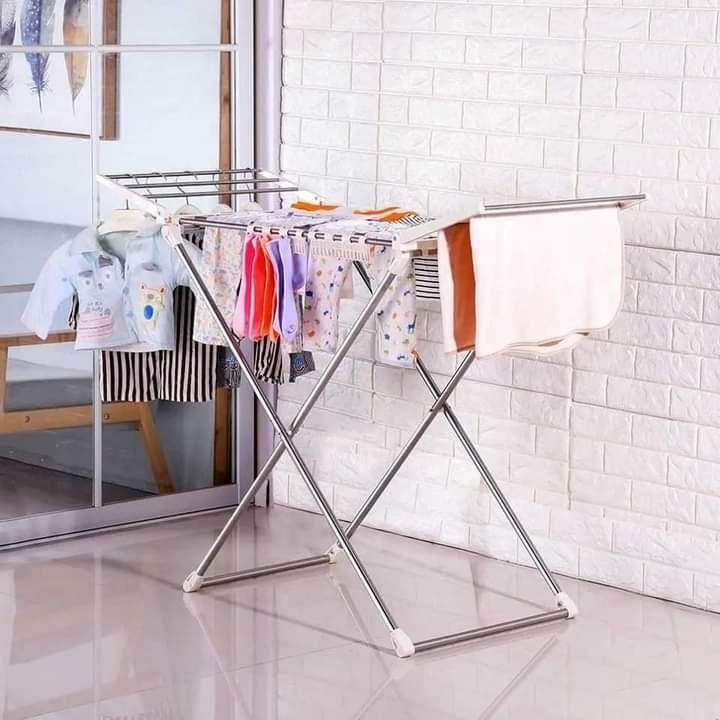 Indoor Balcony Folding Clothes Drying Rack Protable Laundry Dryer