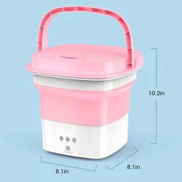 Foldable mini washing machine
