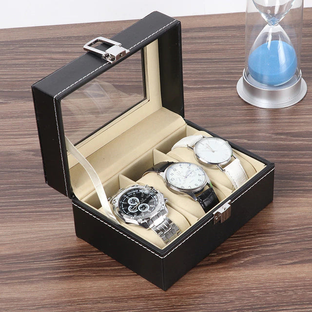 Watch and Jewellery organzier in best quality leather material.