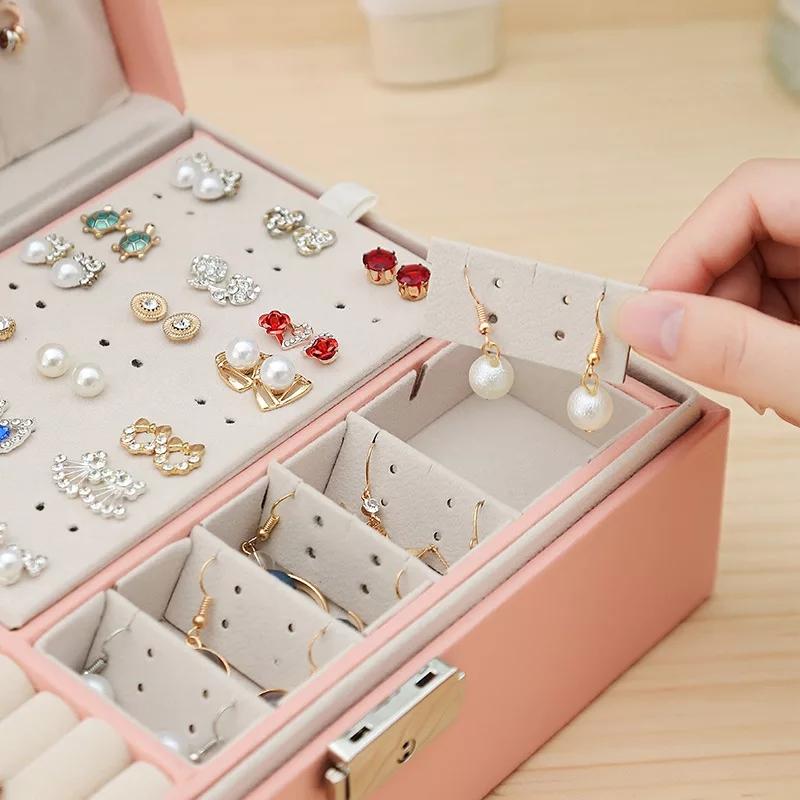 Best quality wooden jewelry boxes. Dustfree jewelry organizer with high quality faux leather.