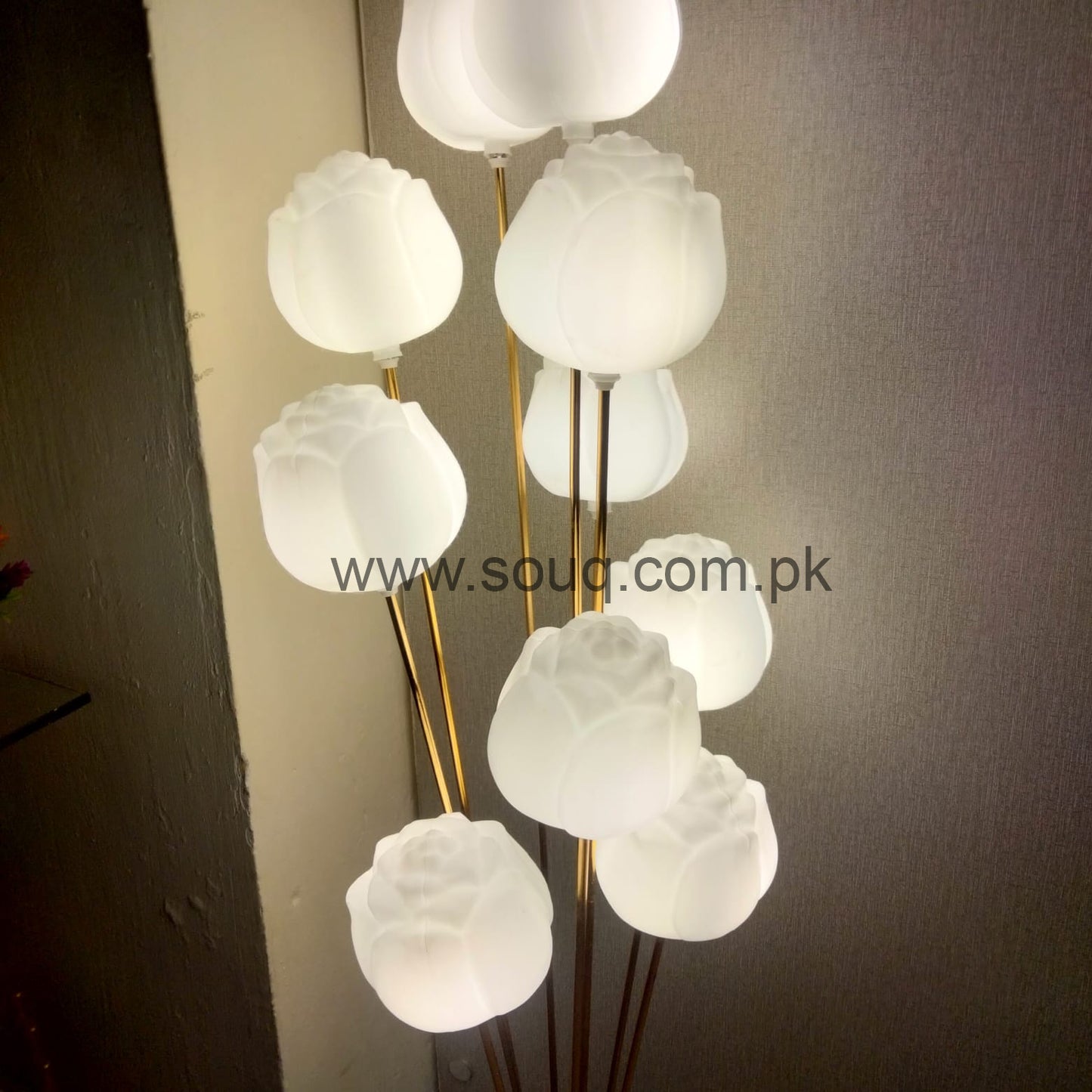 Antique Style Corner Golden stand Lamps  - Home decoration Lamps