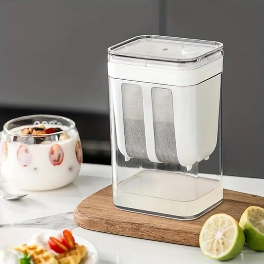 Ultra-Fine Mesh Multifunctional Yogurt Filter & Whey Separator - Greek Yogurt Maker