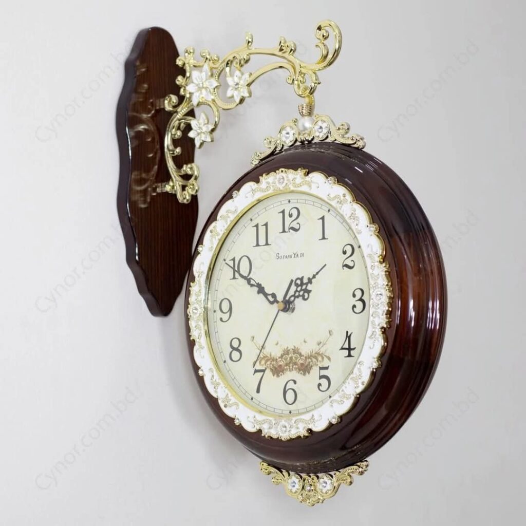 Premium Imported Dual-Sided Branded Wall Clock (10-Inch Dial)